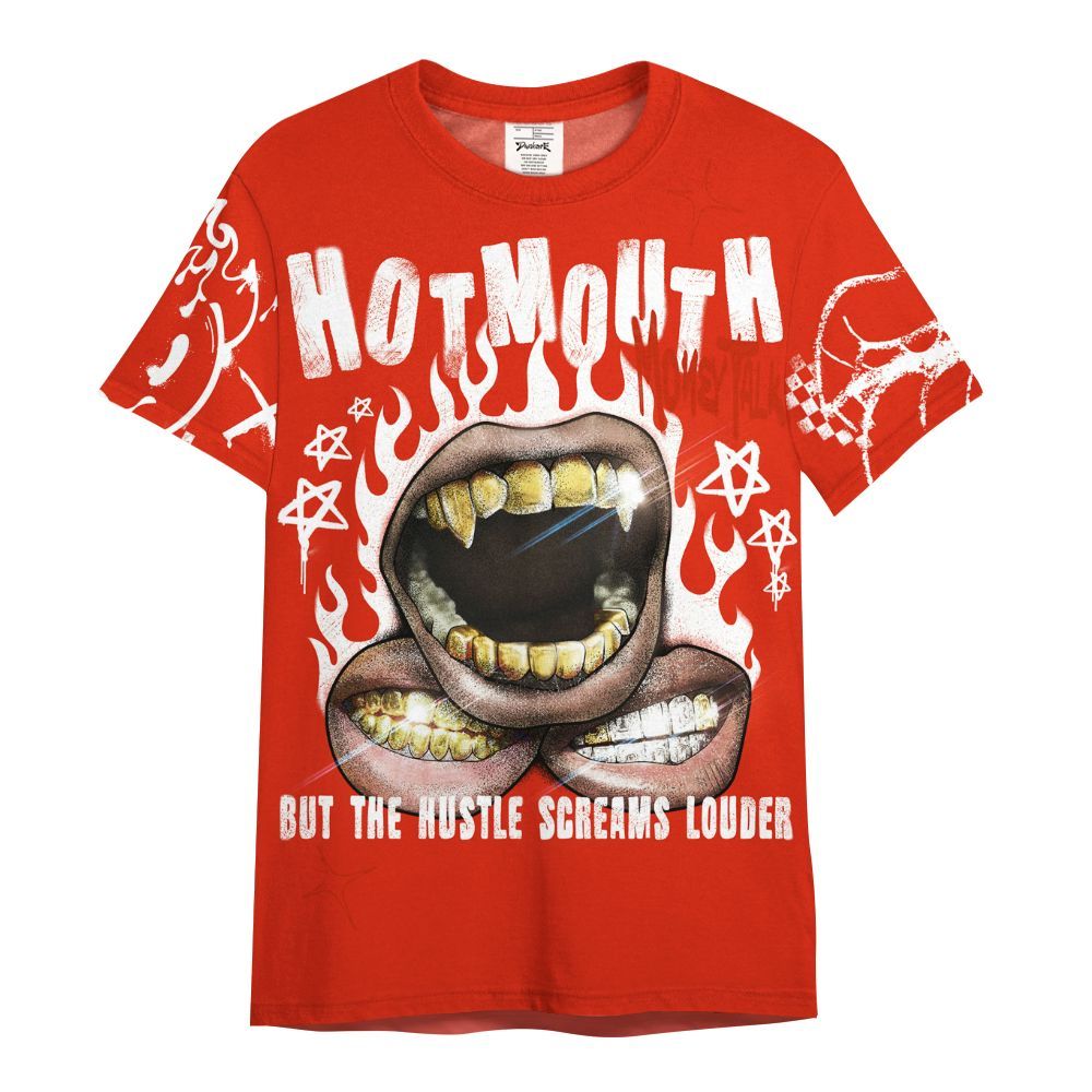 Shirt To Match Retro Cherry 11s - Mouth Burning Street Style All Over Print