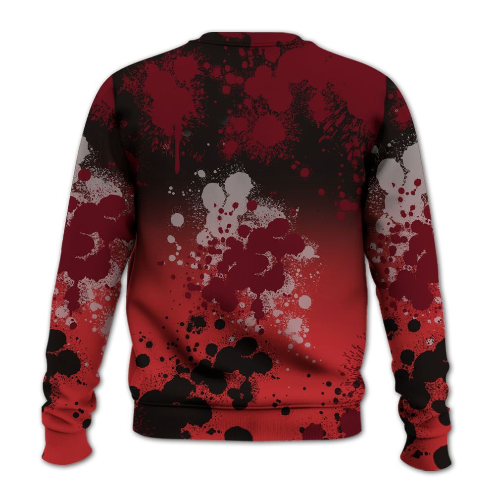 Sweatshirt To Match Kobe 9 Elite Christmas - God Blessed Ink Drip All Over Print