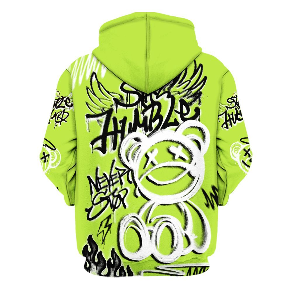 Hoodie To Match Air Force 1 Low Dance Volt - Humble Drip Streetwear Graffity All Over Print