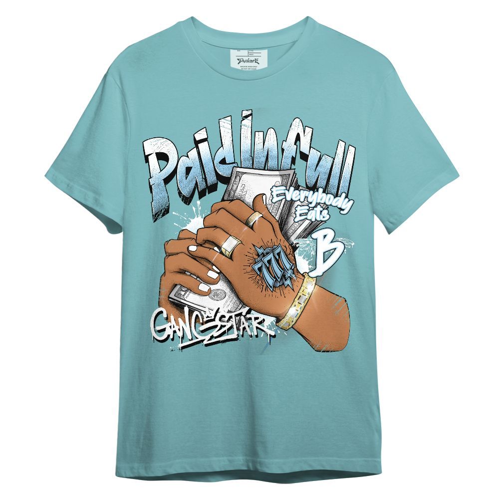 Shirt To Match Legend Blue 11s - Lucky Money Paid In Full Graphic