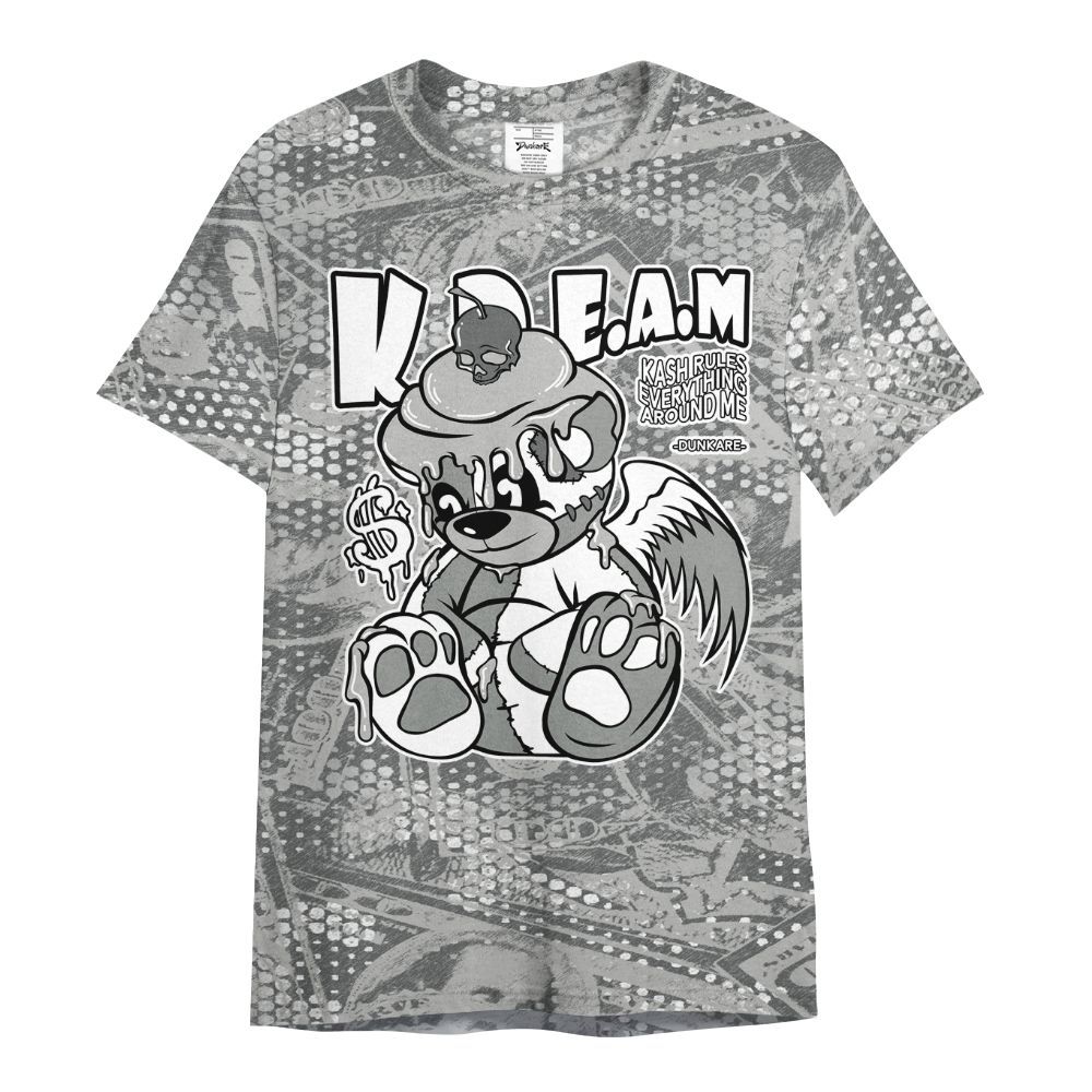 Shirt To Match Retro Wet Cement 4s - Loot Bear All Over Print