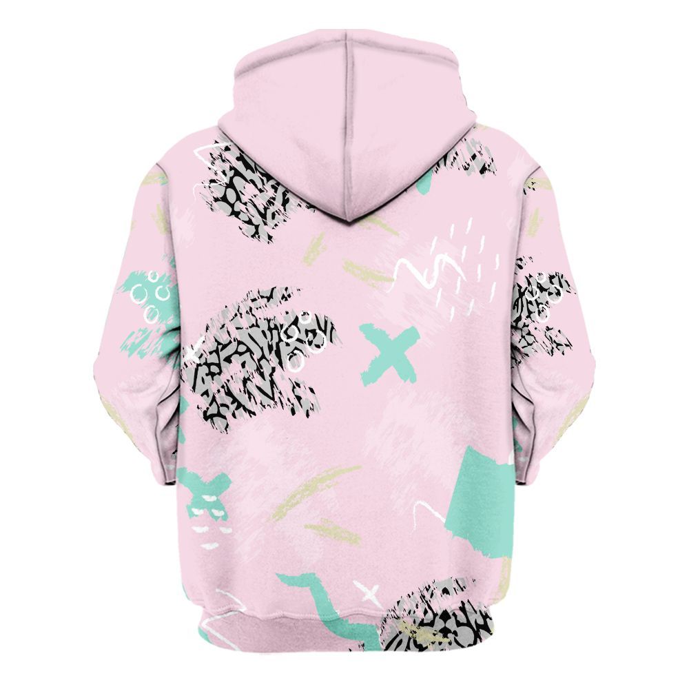 Hoodie To Match Retro Easter 5s - Hustle Grind Pray Retro All Over Print