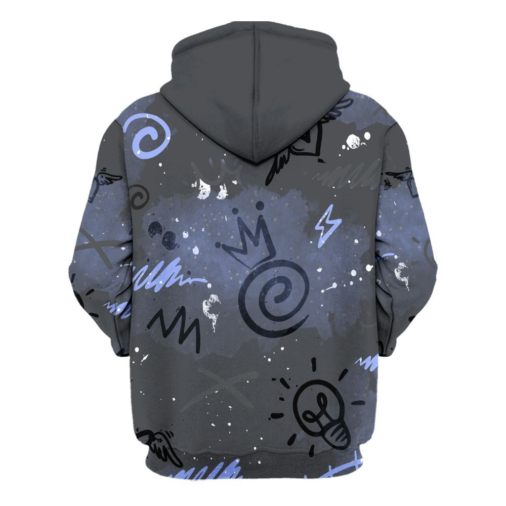 Hoodie To Match Retro Awake Racer Blue - Drip Been Di2ferent All Over Print