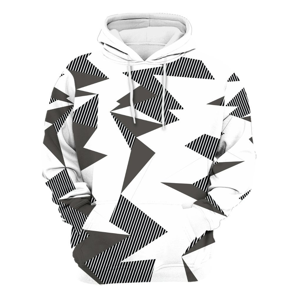 Hoodie To Match Kobe 9 Elite Protro Halo - Geometric Camouflage Pattern All Over Print