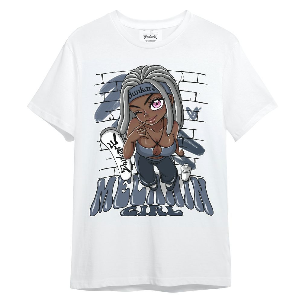Shirt To Match Low Diffused Blue 11s - MelaninGirl Unique Unisex Shirt
