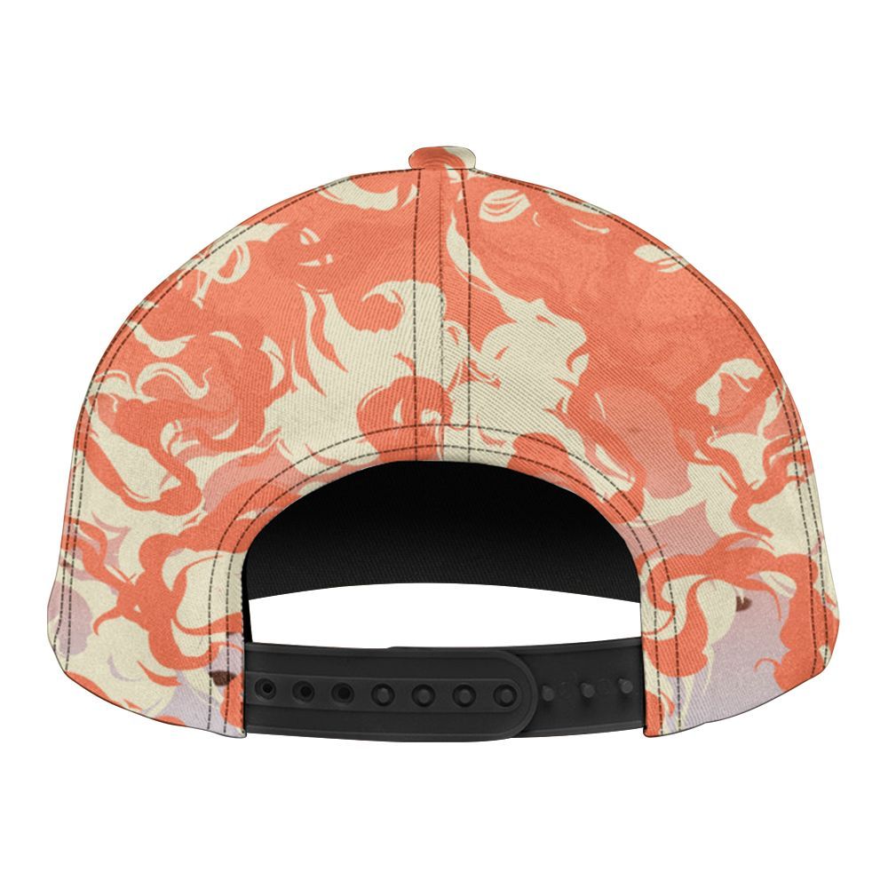 Snapback To Match DJ Khaled Crimson Bliss 5s - Color Smoke Graphic