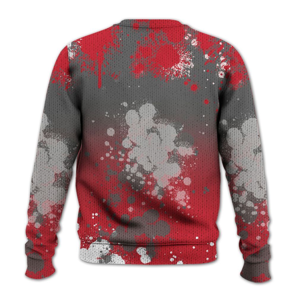 Sweater To Match Bunny 2025 8s - God Blessed Ink Drip Graphic