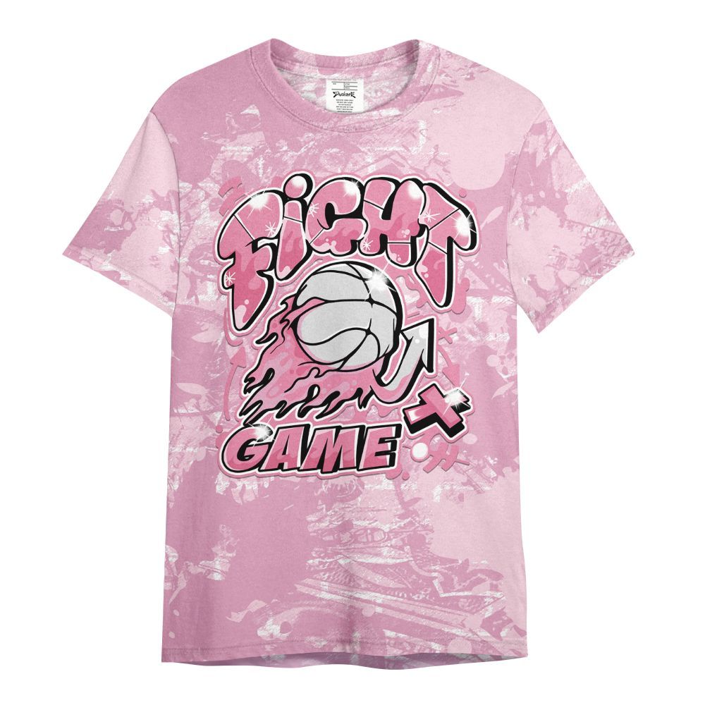 Shirt To Match Orchid 4s - Fighter Games Graphic Street Art All Over Print