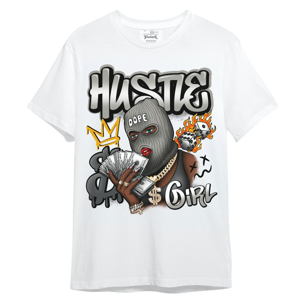 Shirt To Match High Satin Shadow 1s - Money Hustles Girl Streetwear Unisex Shirt