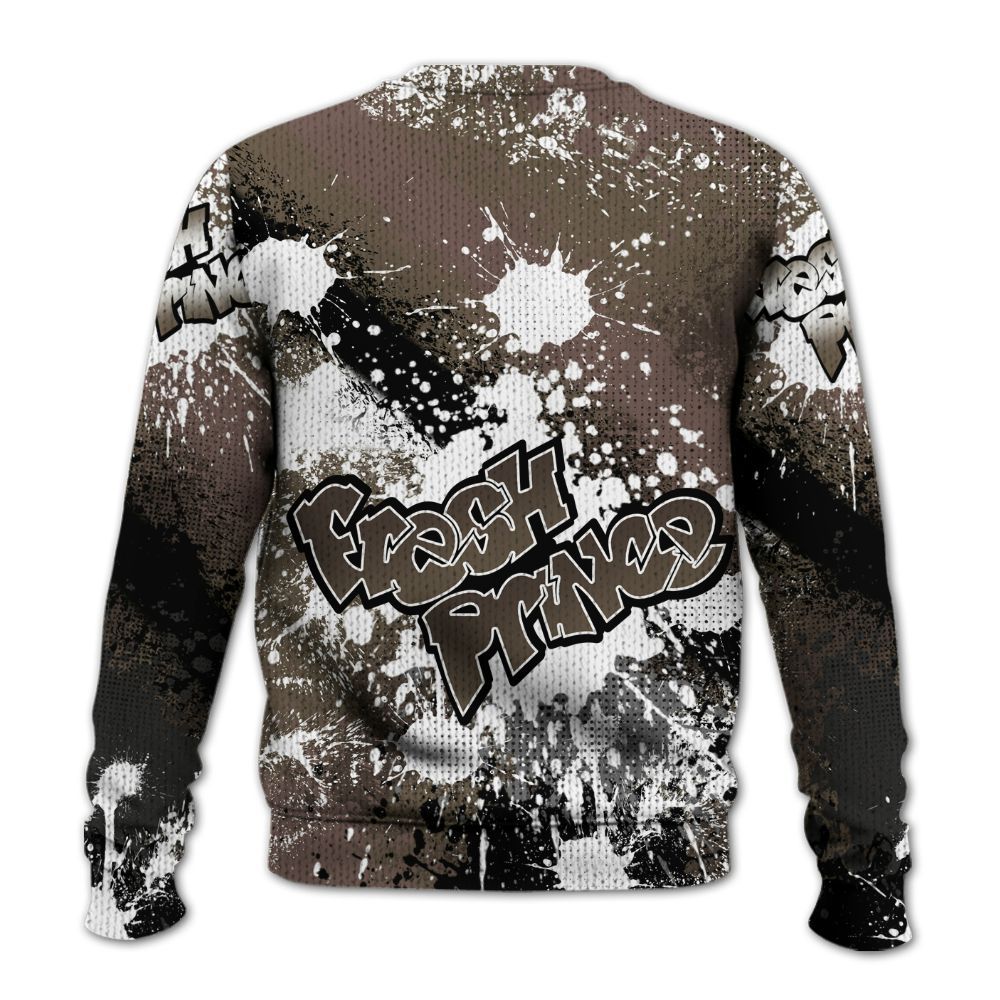 Sweater To Match AMM Dark Mocha 4s - Fresh Sneaker Lick Graphic