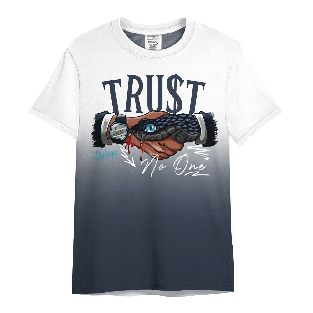 Shirt To Match Retro Obsidian 13s - Snake Trust No One Drip All Over Print