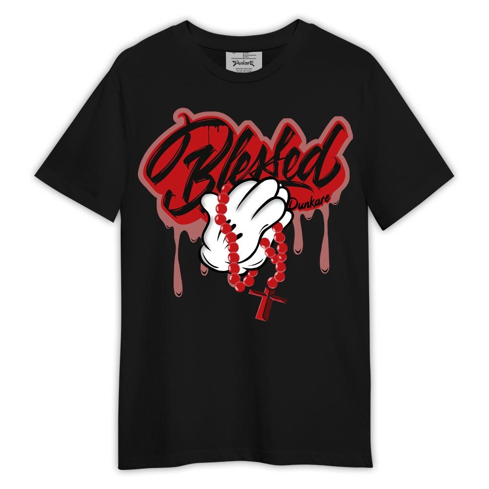 Shirt To Match Shirt Streetwear God Blessed Drip, Bred Reimagined 4s T-- To Match Sneaker Bred Reimagined 4s Graphic Tee NCT