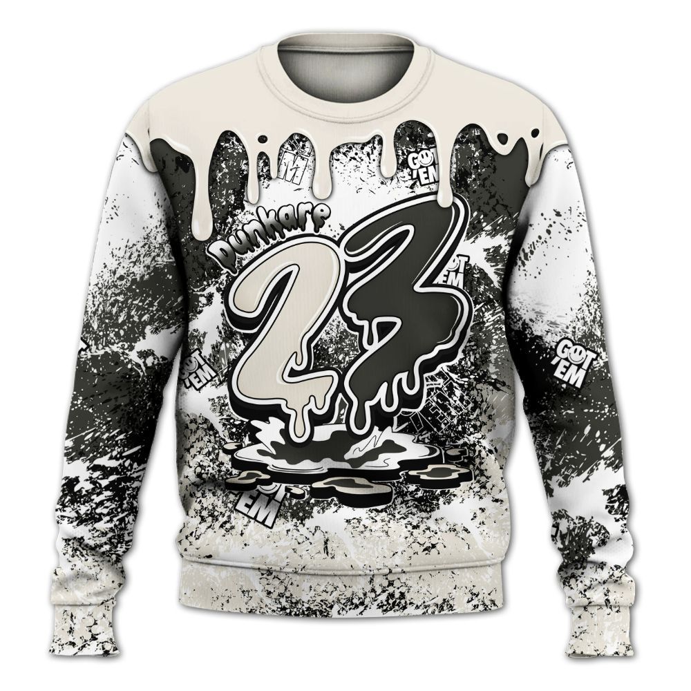 Sweatshirt To Match Air Max Plus Moonlight Swarovski - Dripping 23 Drip All Over Print