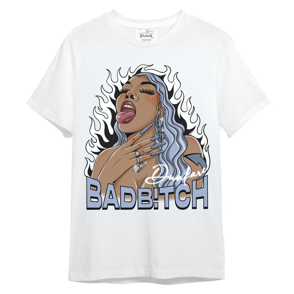 Shirt To Match Retro Blue Grey 13s - Bad B!tch Unique Unisex Shirt