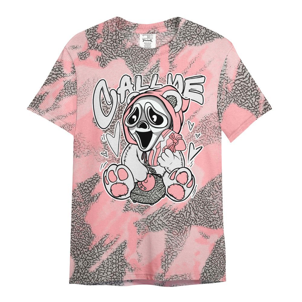 Shirt To Match Retro Wings 3s - Call Me Bear Abstract Halftone All Over Print