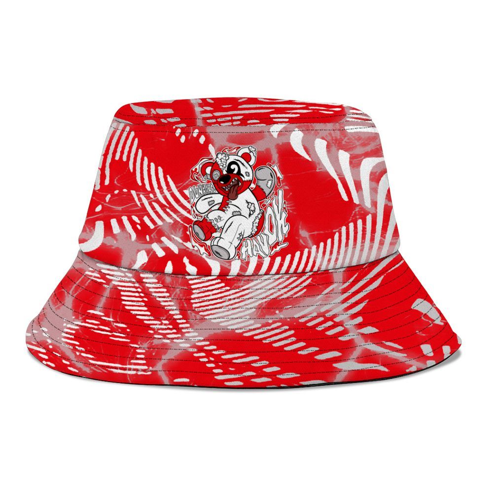 Bucket Hat To Match Air Max 1 Low Poly - Havok Bear Graphic