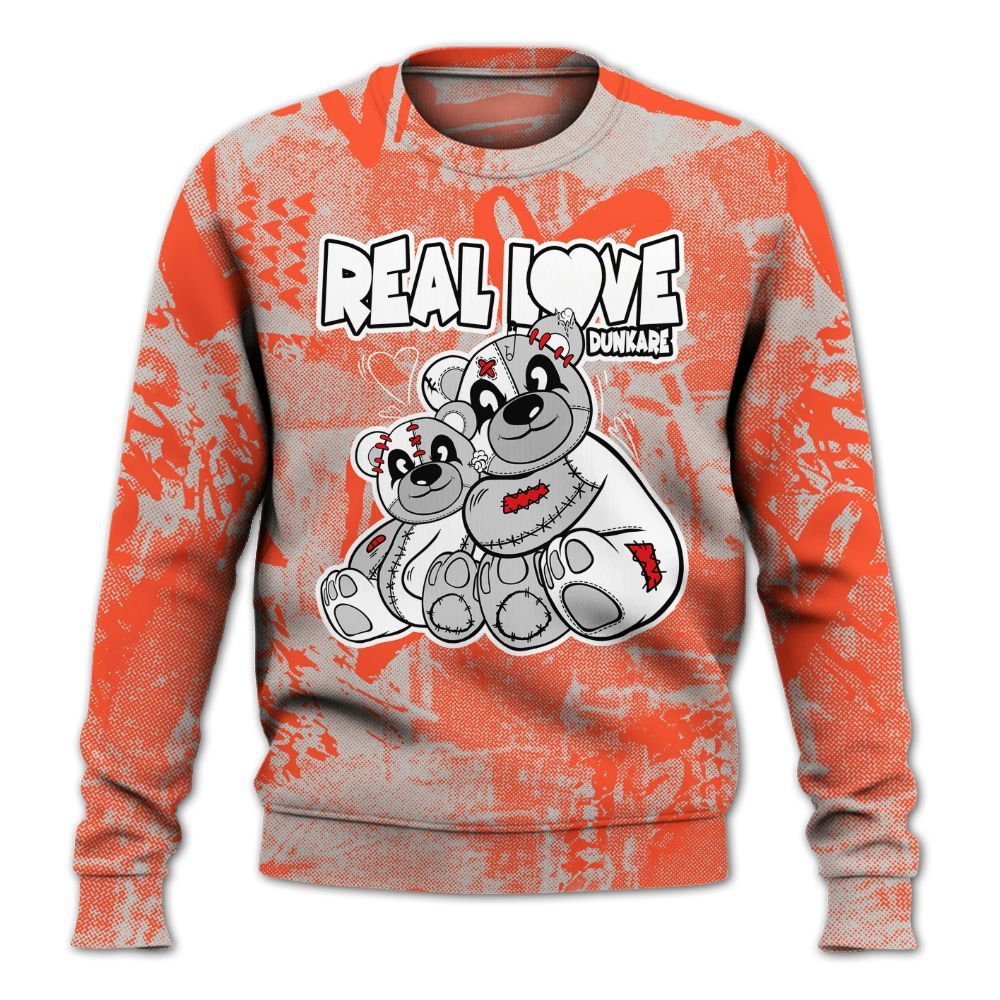 Sweatshirt To Match Air Max 1 86 Cosmic Clay - Sincere Fondness Bear All Over Print