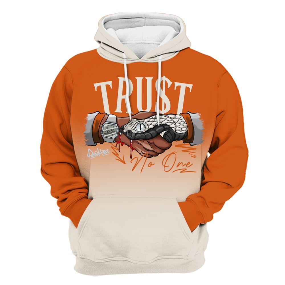 Hoodie To Match SE Craft 5s - Snake Trust No One Drip All Over Print