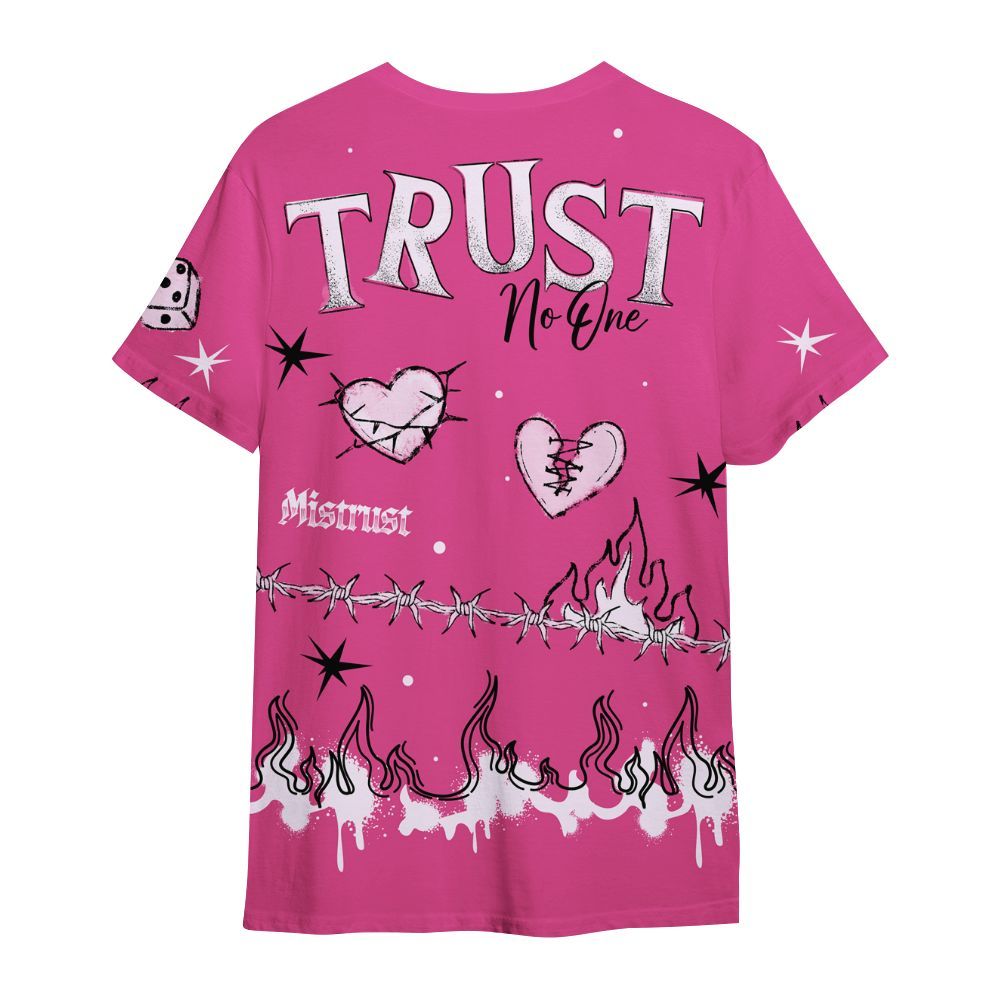Shirt To Match KD 4 Aunt Pearl - Trust No One Snake-Bite Doodle Crayon All Over Print
