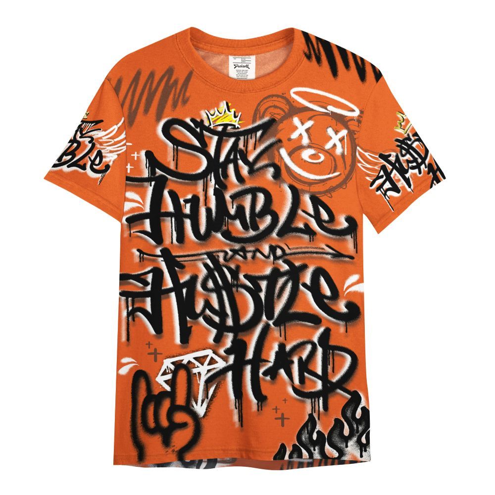 Shirt To Match High OG Starfish 1s - Humble Drip Streetwear Graffity All Over Print