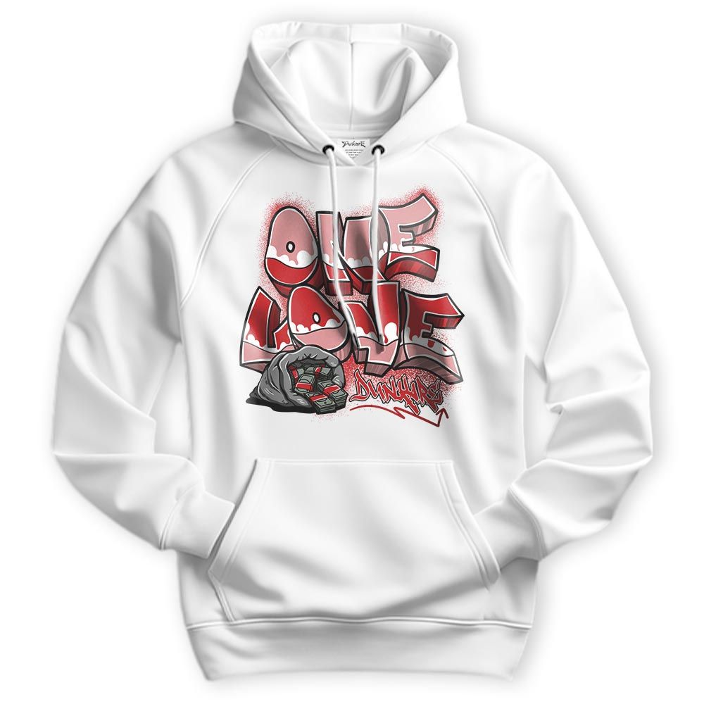 Sweatshirt To Match Bred Reimagined 4s Hoodie - One Love Graffiti Hoodie Unisex