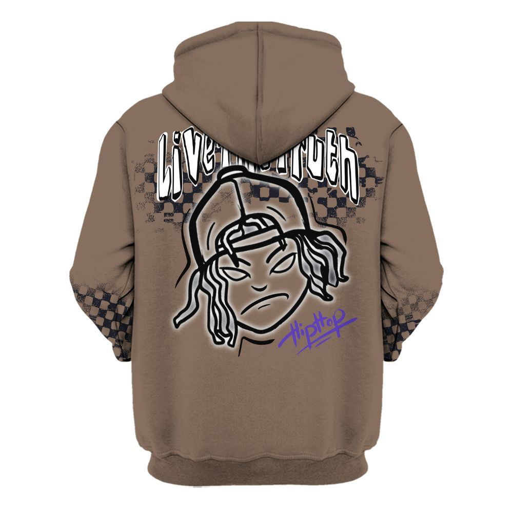 Hoodie To Match Olive Concord 9s - Feel Life Street Style All Over Print