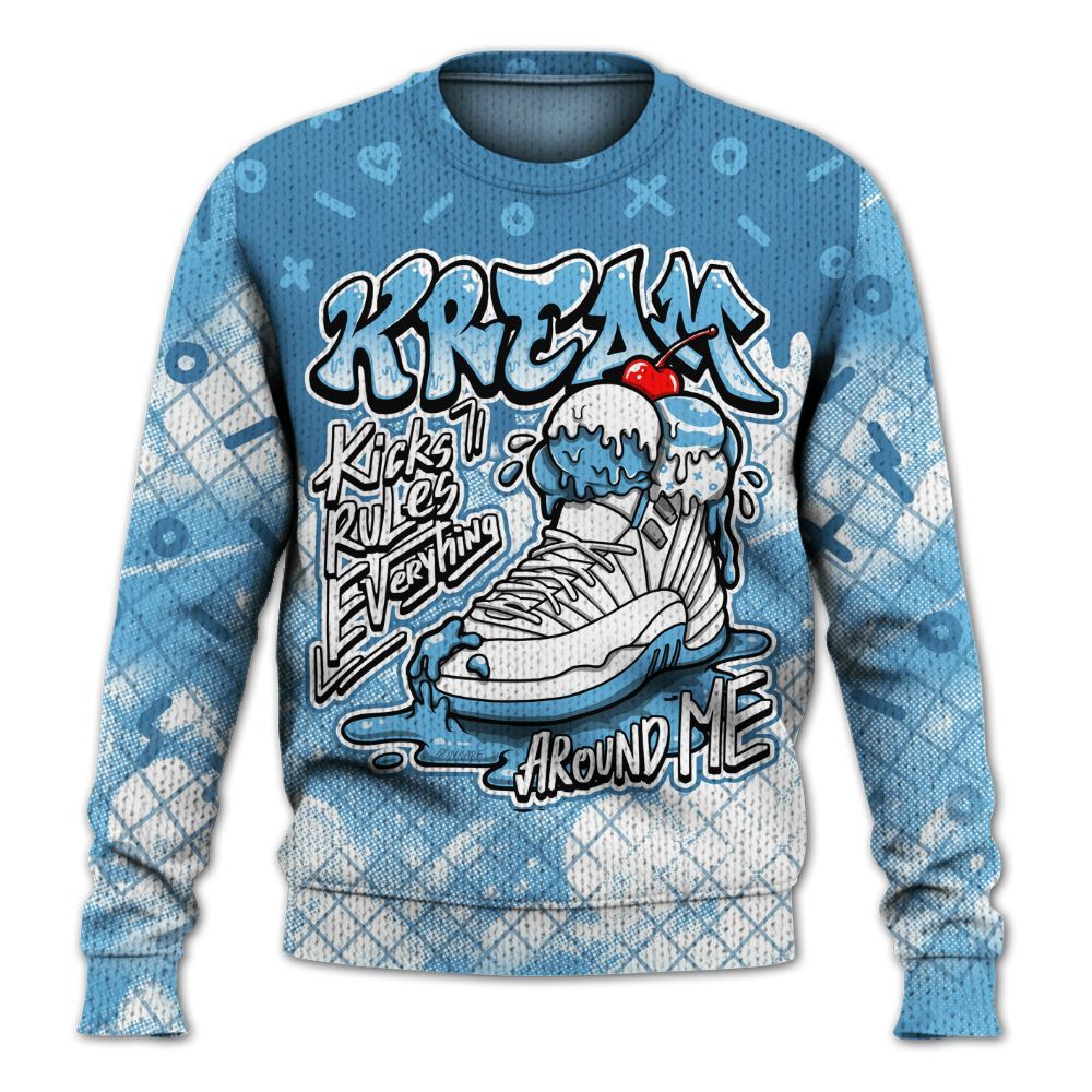 Sweater To Match Melo 12s - Kream Kicks Rule Drip Graphic