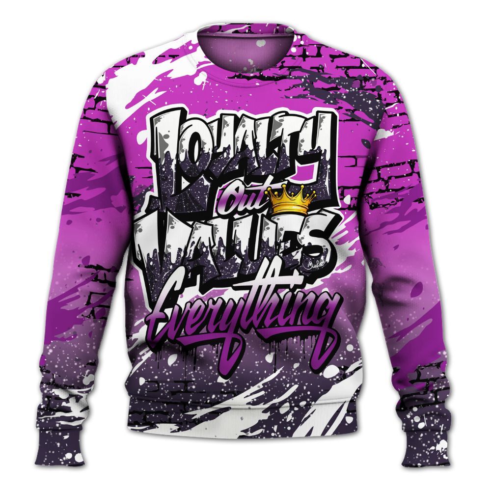 Sweatshirt To Match Ja 2 Staregazer - Values Of Loyalty Drip All Over Print