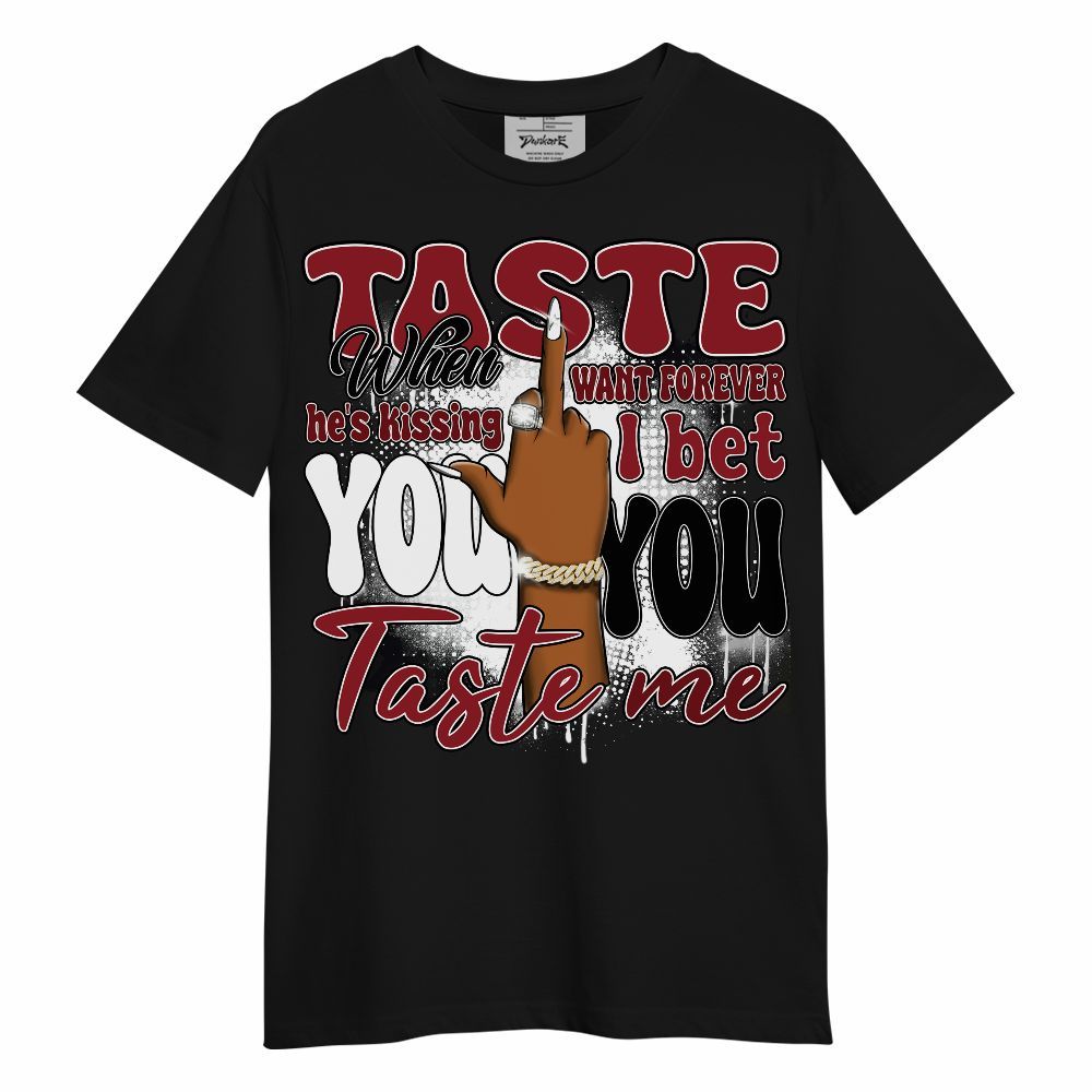 Shirt To Match High Black Toe Reimagined 1s - Taste Me Retro Unisex Shirt
