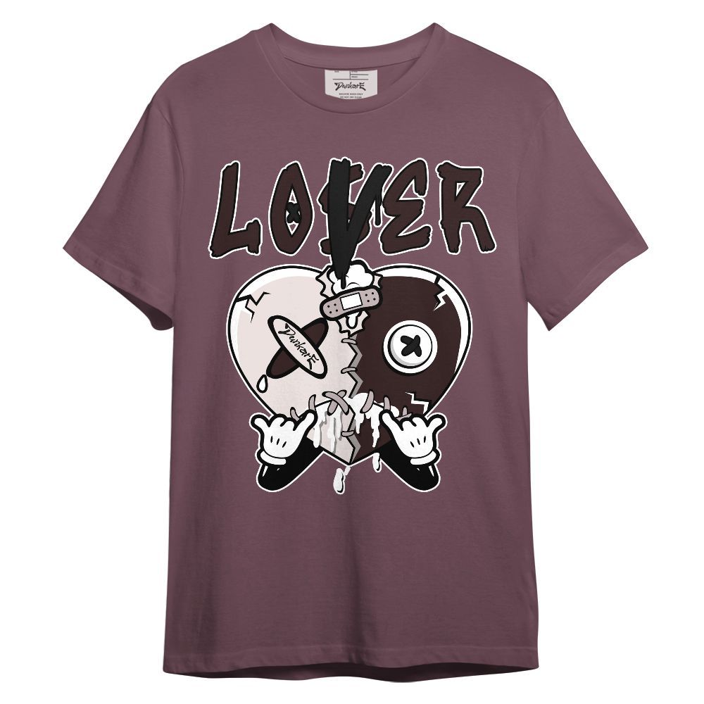 Shirt To Match AMM Air Smokey Mauve 6s - Loser Lover Drip Heart Graphic