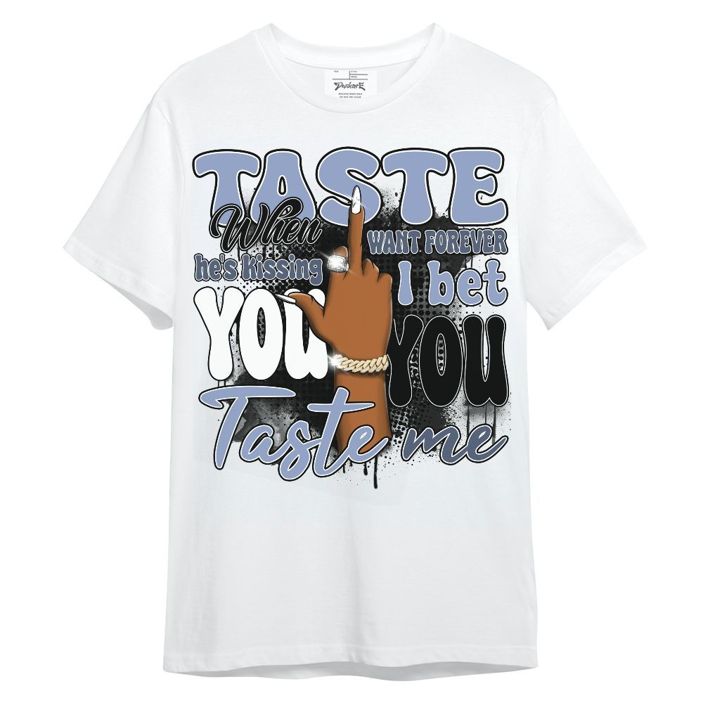 Shirt To Match Retro Blue Grey 13s - Taste Me Retro Unisex Shirt