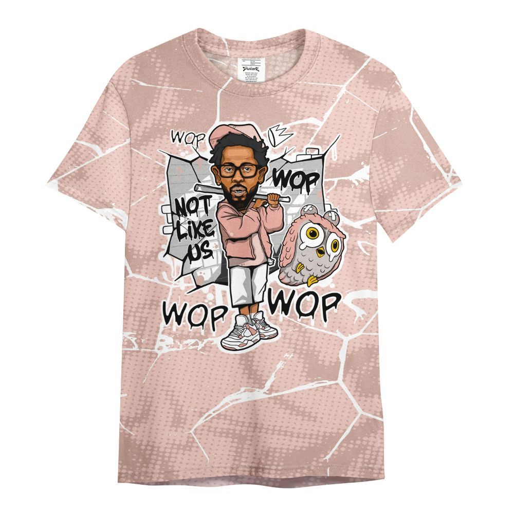 Shirt To Match Low Legend Pink 11s - None Like ComptonCity Graphic Crack All Over Print