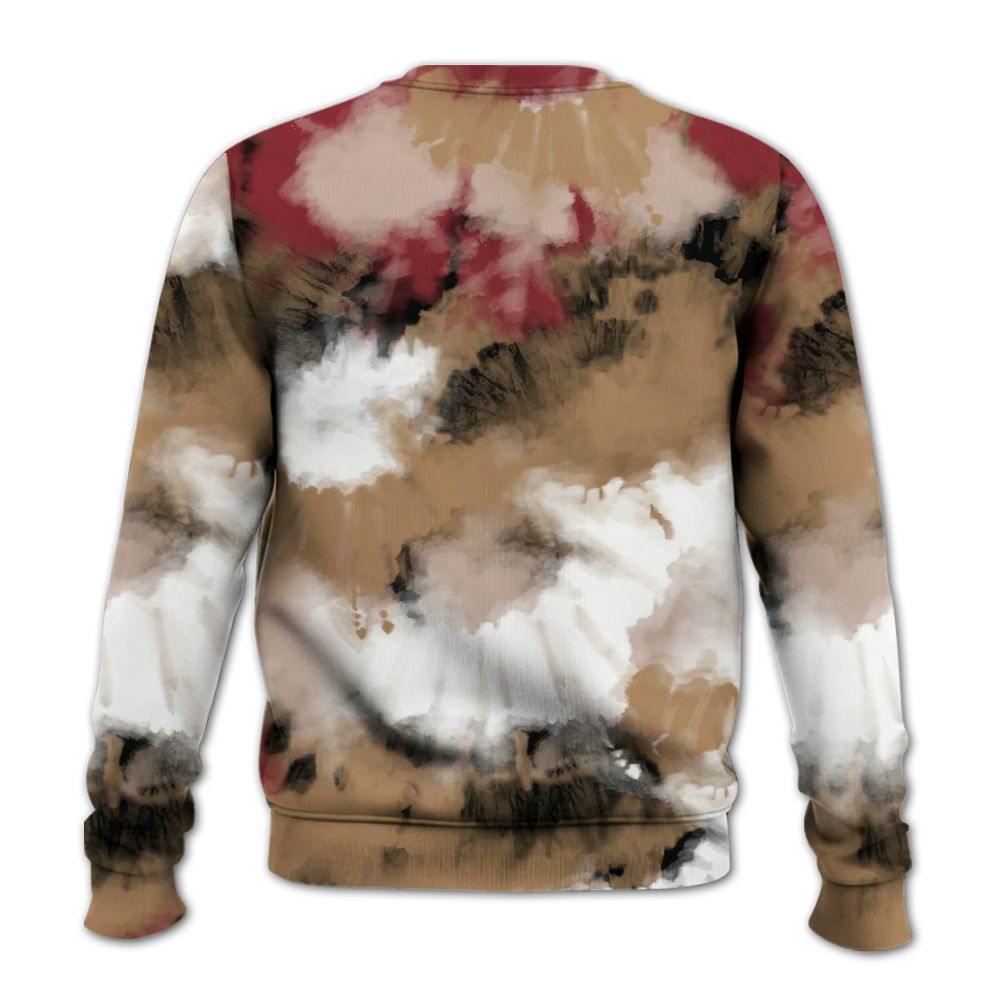 Sweatshirt To Match Kobe 4 Gold Medal - Tie Dye FK Around Find Out All Over Print