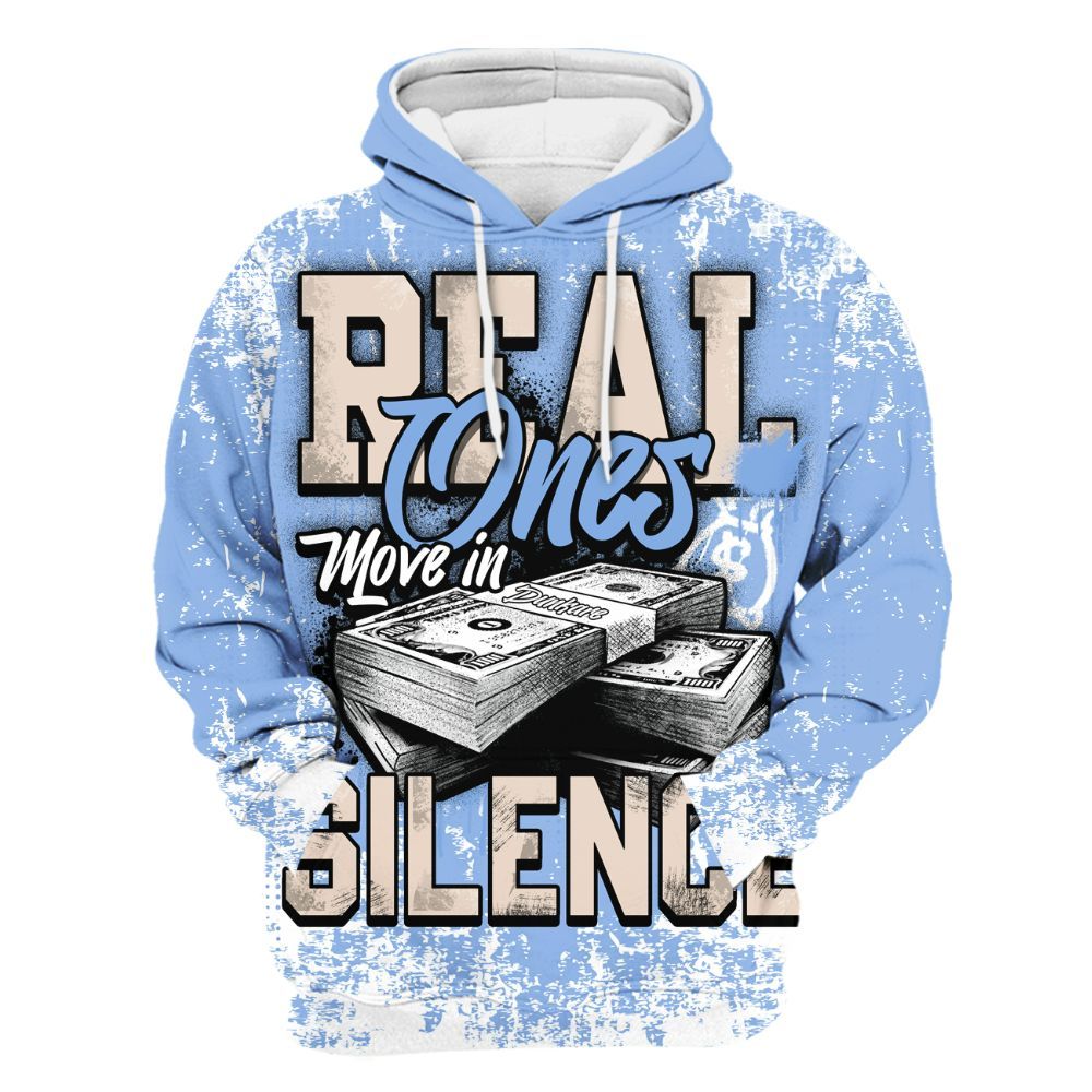 Hoodie To Match Air Max 1 Royal Pulse - Move In Silence Money Street Retro All Over Print