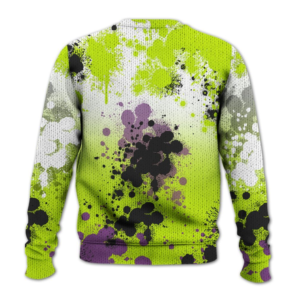 Sweater To Match GS Black Barely Volt 11s - Trust No One Scary Graphic