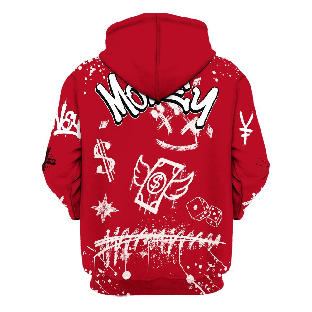 Hoodie To Match Nails & Grails 1s - Everybody Paid In Full Crayon All Over Print
