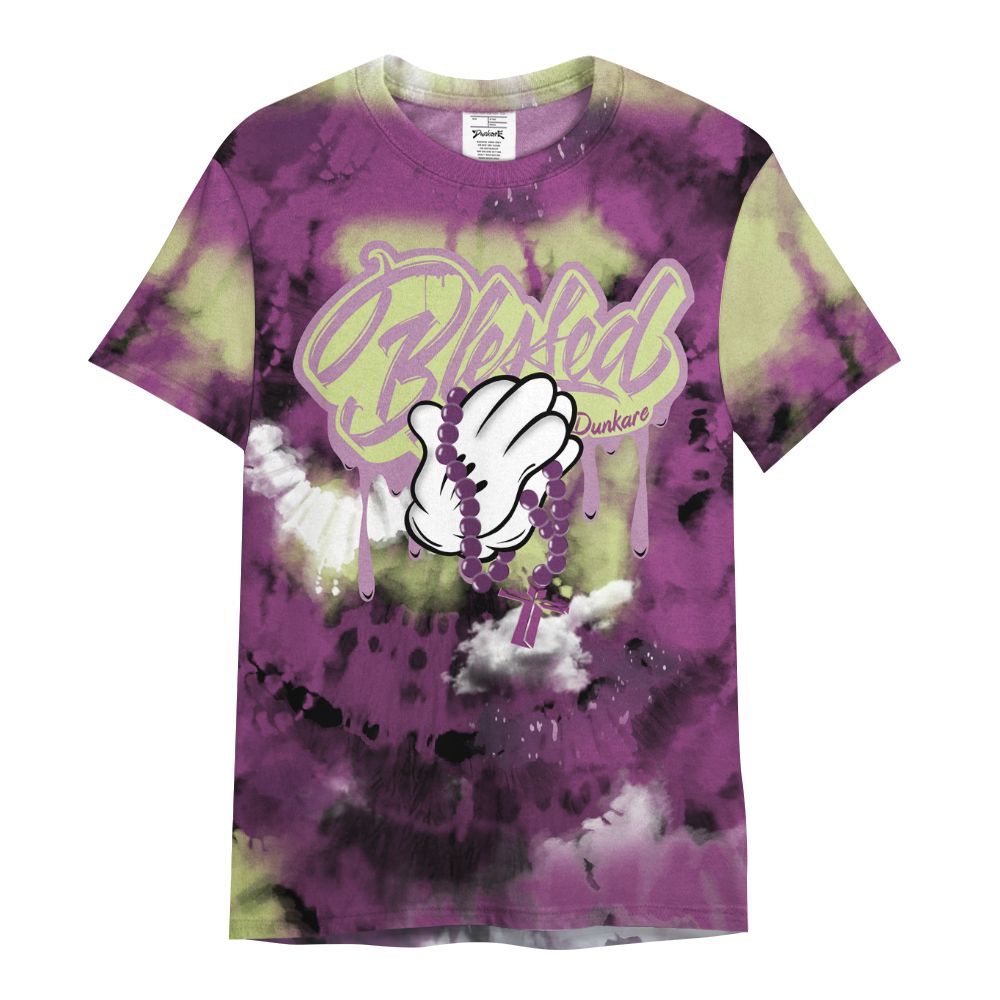 Shirt To Match Ja 2 Staregazer - God Blessed Tie Dye All Over Print