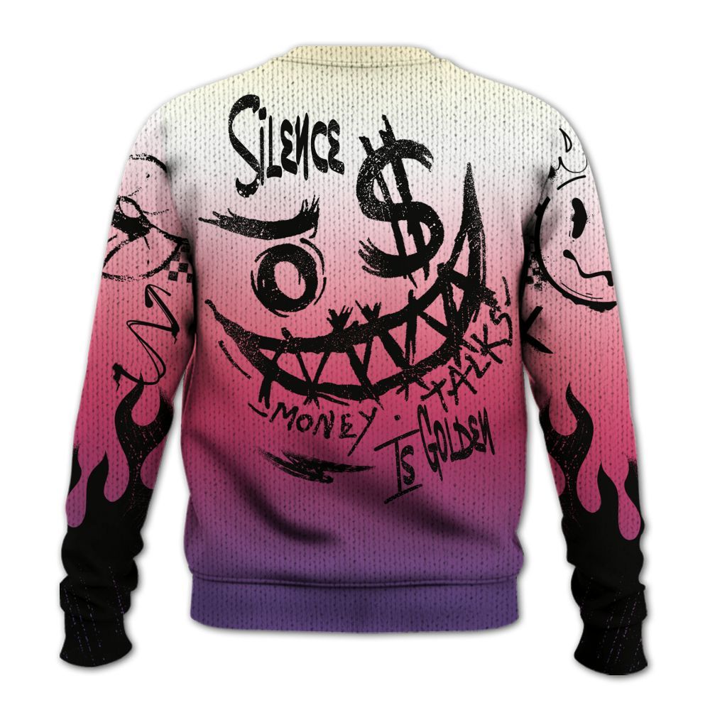 Knitted Sweater To Match Air Griffey Max Los Angeles 1s - Mouth Burning Street Style