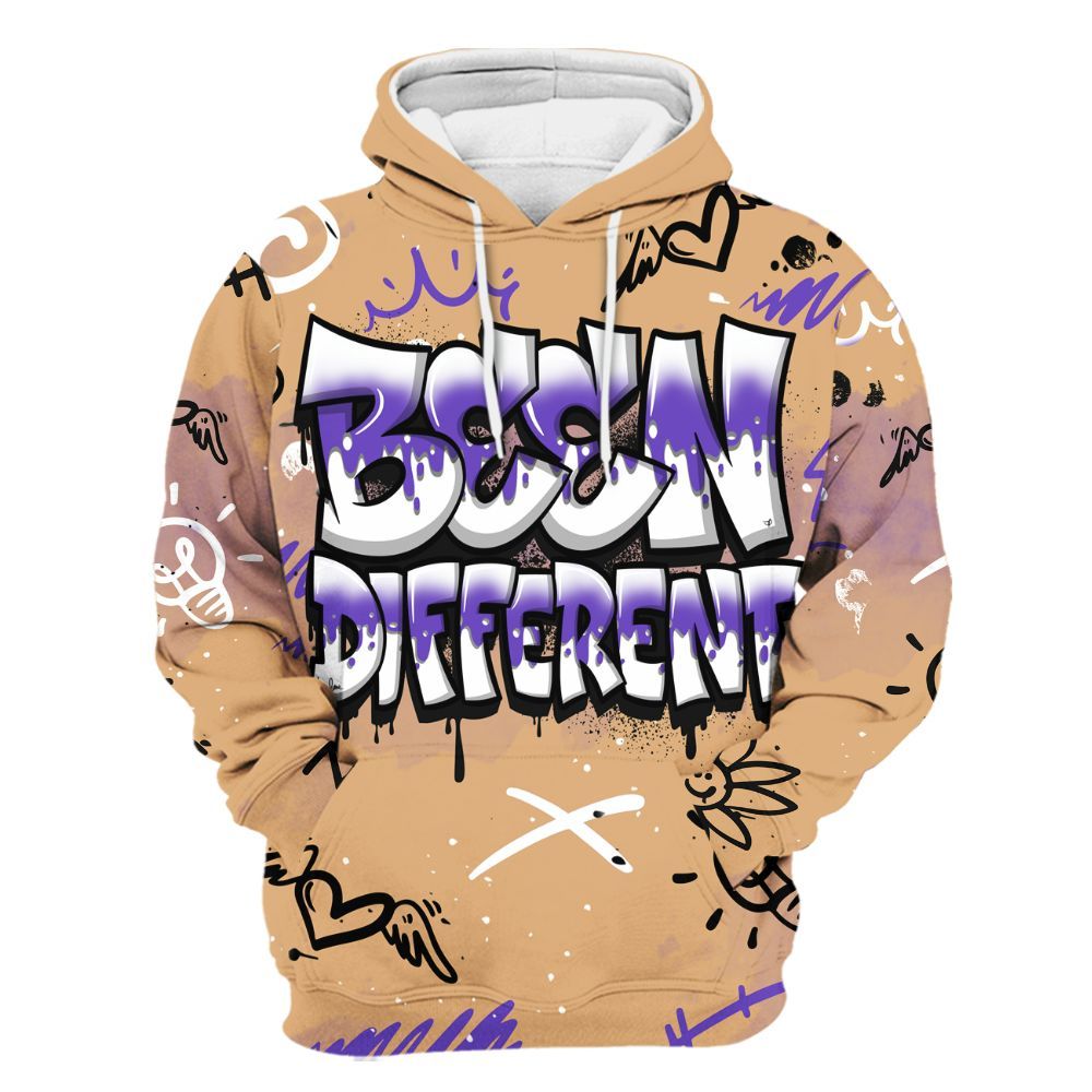 Hoodie To Match SE Afrobeats 7s - Drip Been Di2ferent All Over Print