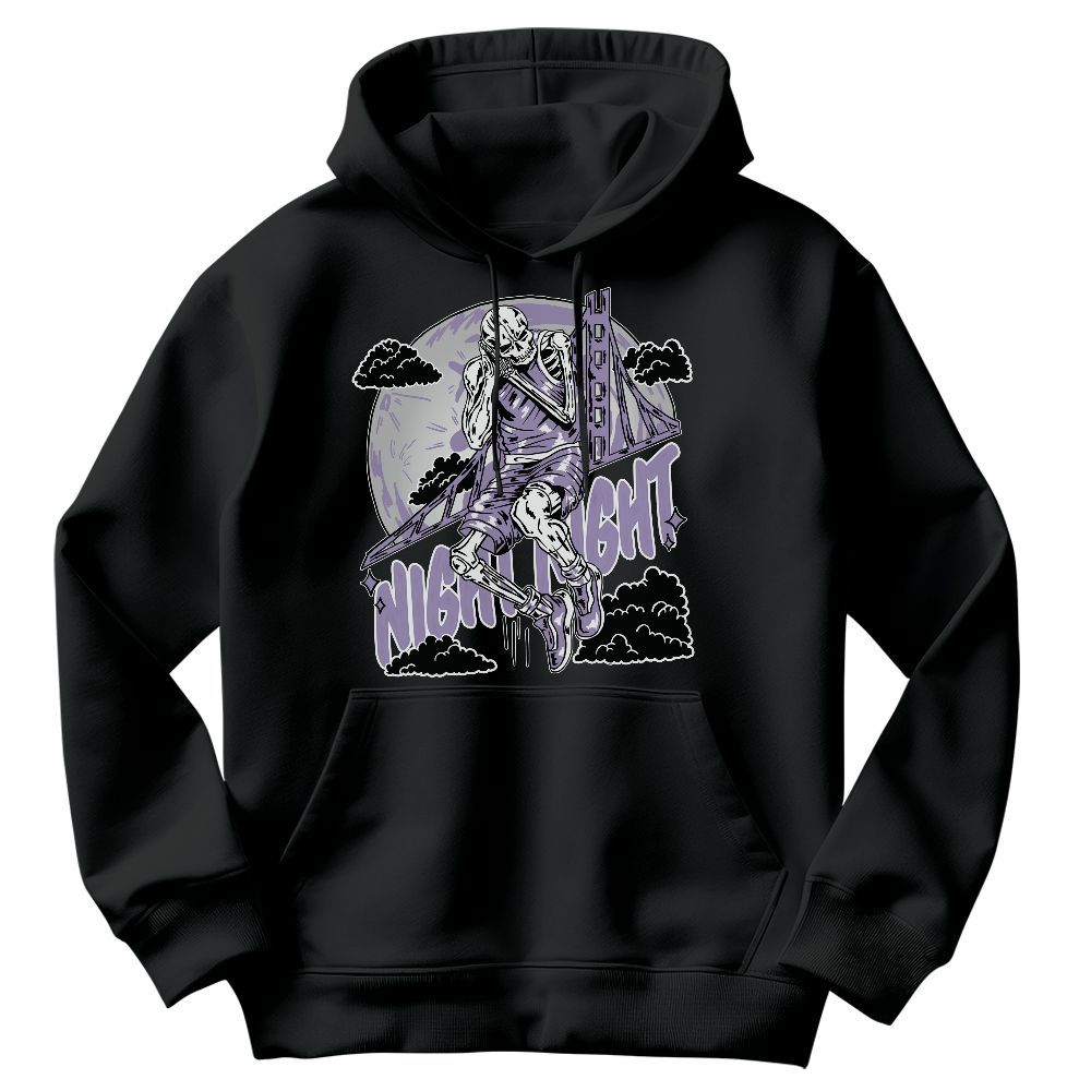 Sweatshirt To Match Low Pure Violet 11s - Seeya Skeleton Graphic