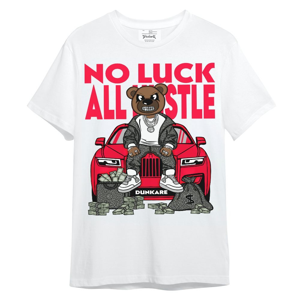 Shirt To Match Retro Fire Red 3s - So Unlucky Bear Unisex Shirt