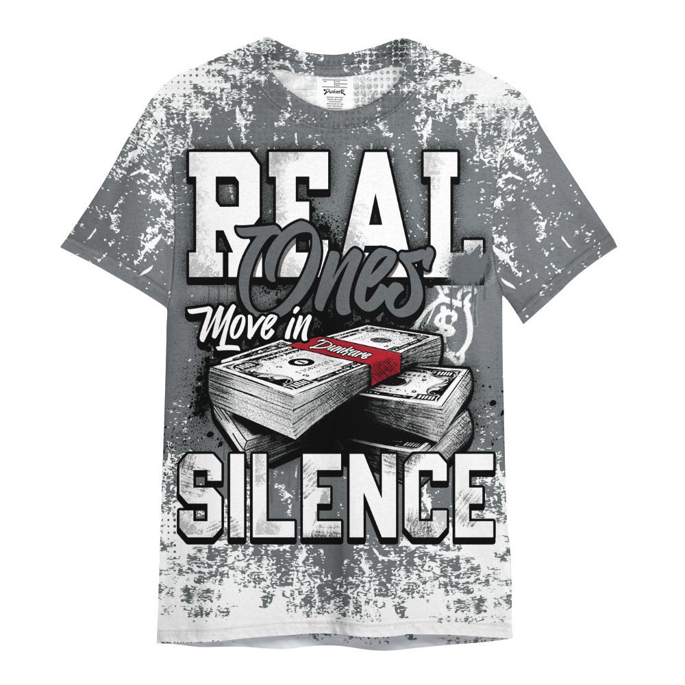 Shirt To Match Retro Fire Red 9s - Move In Silence Money Street Retro All Over Print