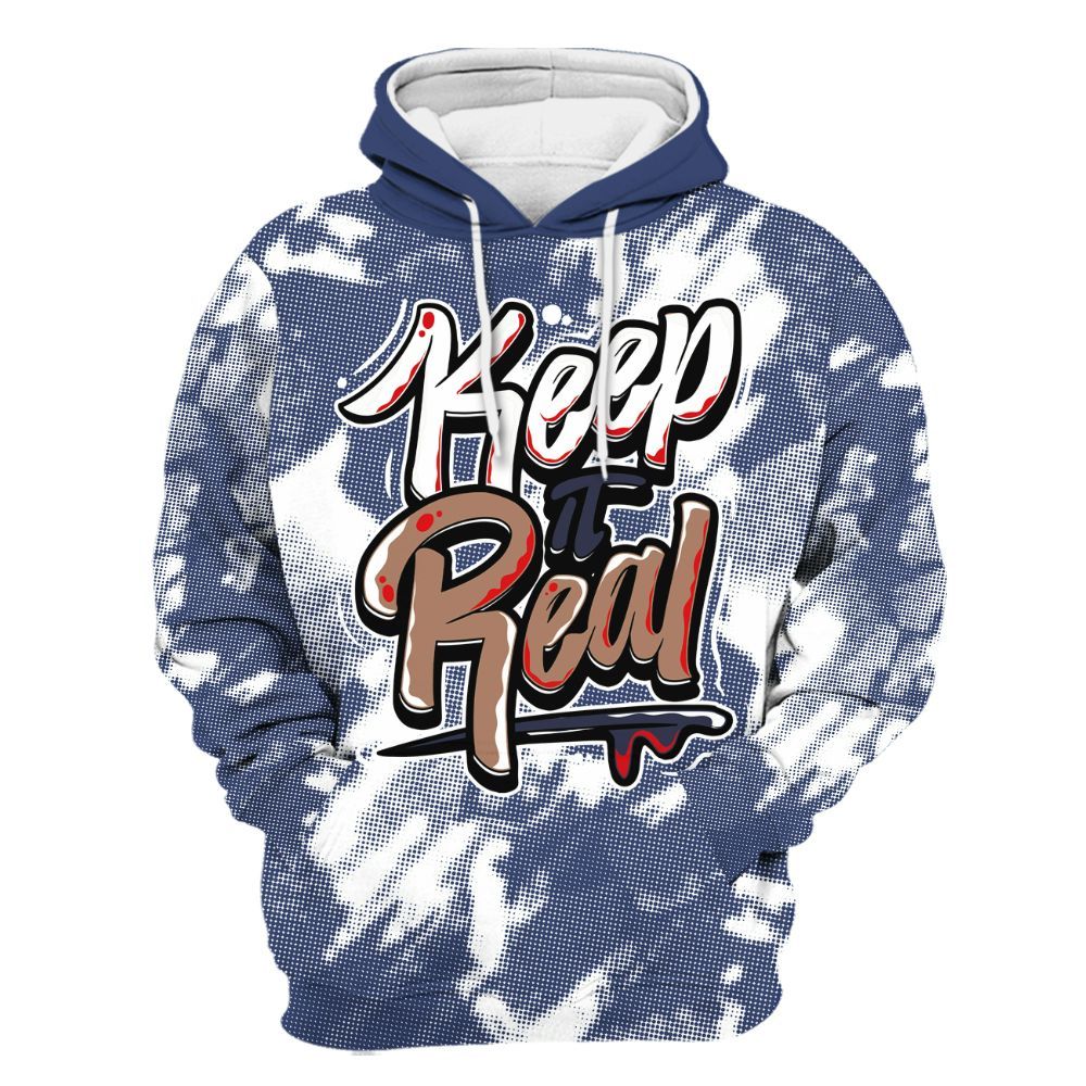 Hoodie To Match Midnight Navy 13s - Keeping It Reals Shirt Unisex Oufit All Over Print
