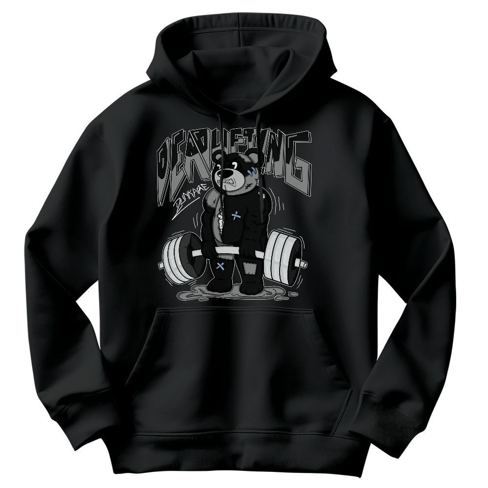 Sweatshirt To Match Black Chrome 6s - Deadlifting Bear Graphic