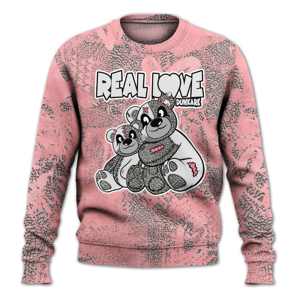 Sweatshirt To Match Retro Wings 3s - Sincere Fondness Bear All Over Print