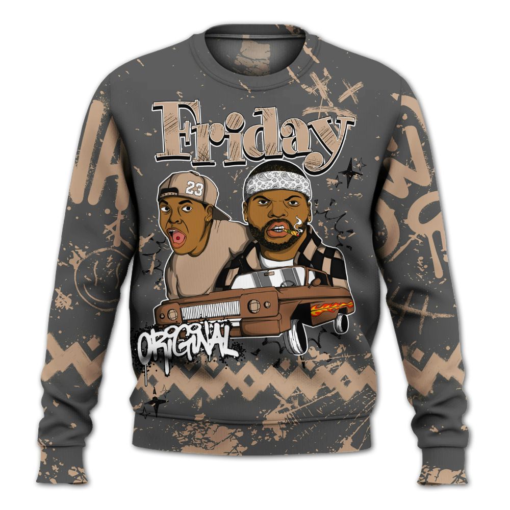 Sweatshirt To Match Kobe 9 EM Mamba - Friday Sneaker Crayon All Over Print