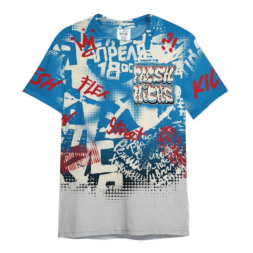 Shirt To Match Rare Air 3s - Fresh Kicks Bear Grunge All Over Print