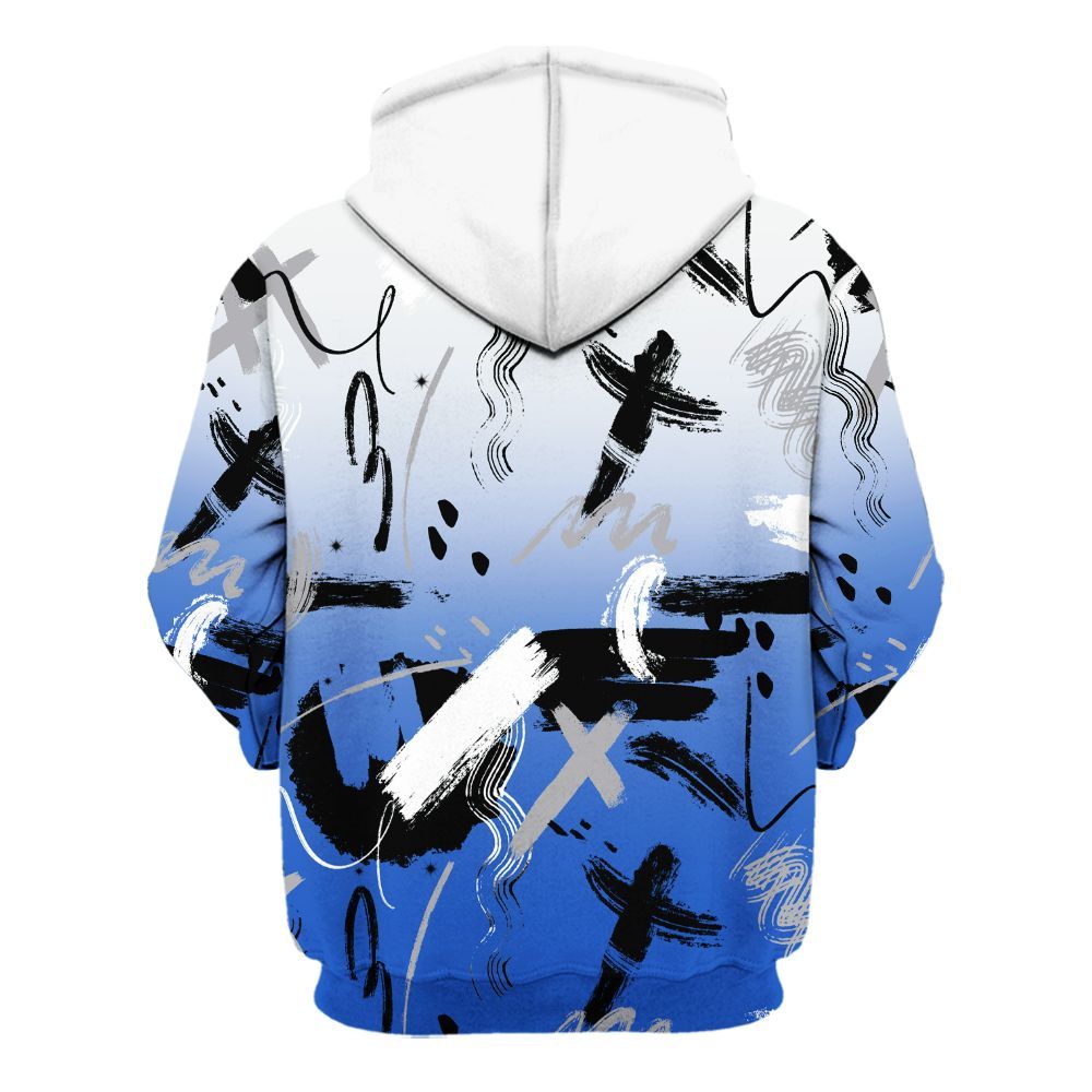 Hoodie To Match Retro Stealth 5s - Money Hustle Grind Pray All Over Print