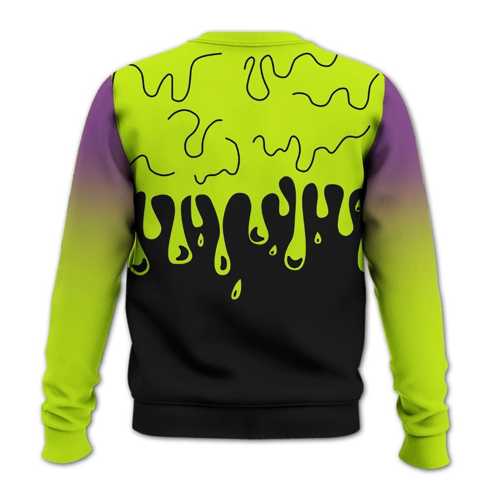 Sweatshirt To Match GS Black Barely Volt 11s - Loser Lover Dripping All Over Print