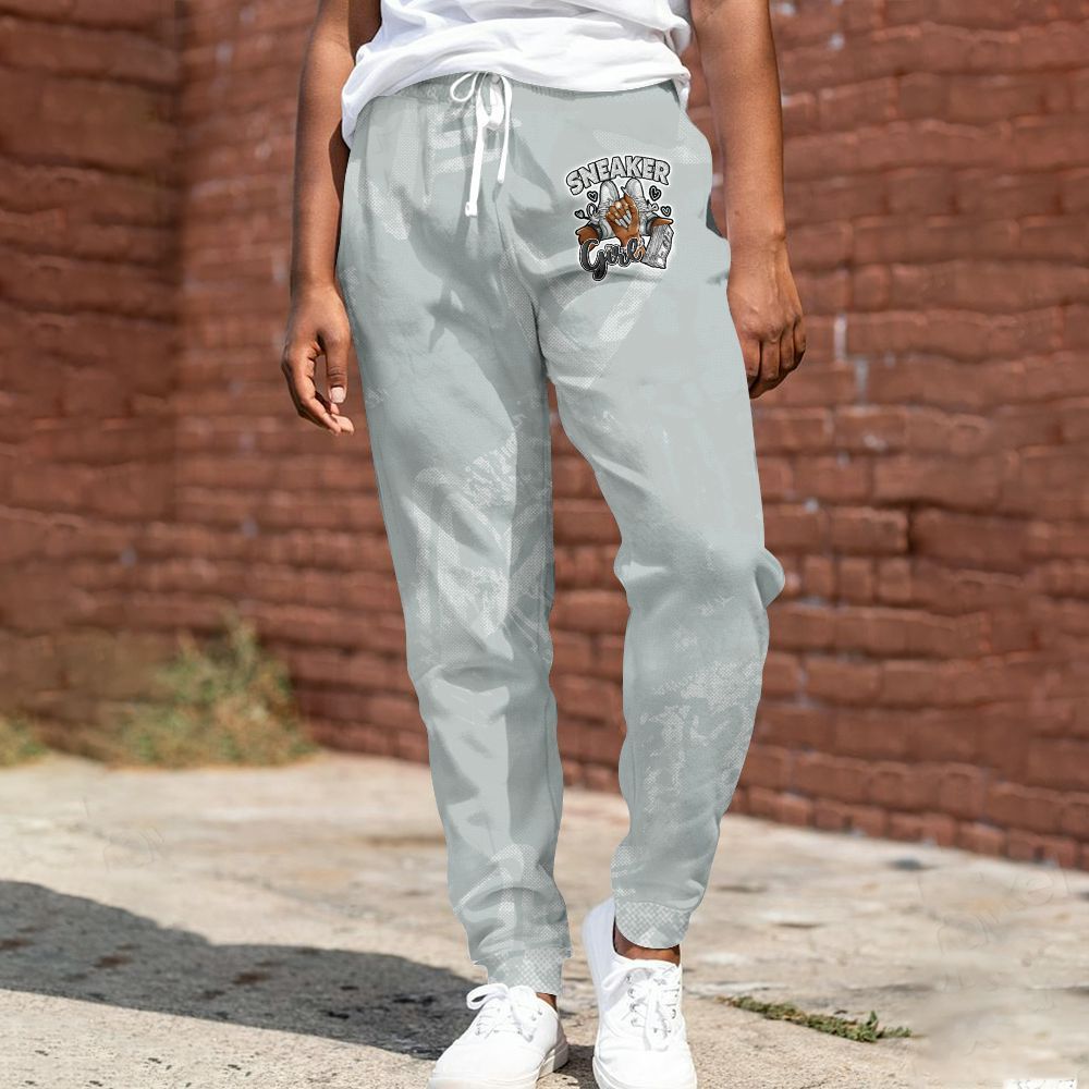 Sweatpant To Match Black Wolf Grey 12s - Sneakerz Girlz All Over Print